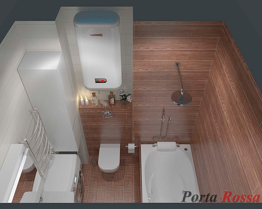 Bathroom design in Contemporary style