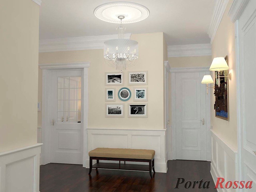 Corridor design in Classical style