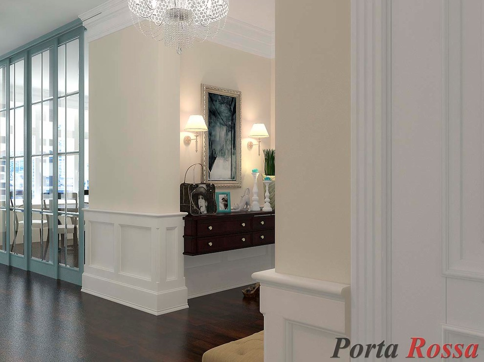 Corridor design in Classical style