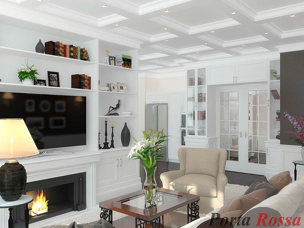 Living-room design in Classical style