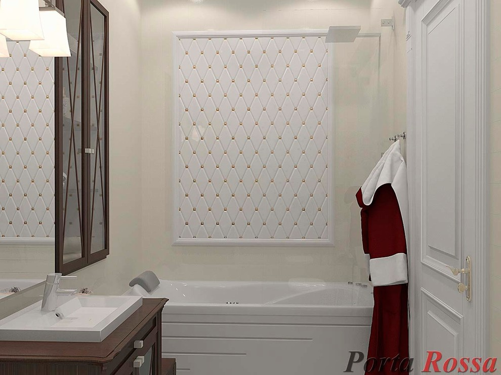 Bathroom design in Classical style