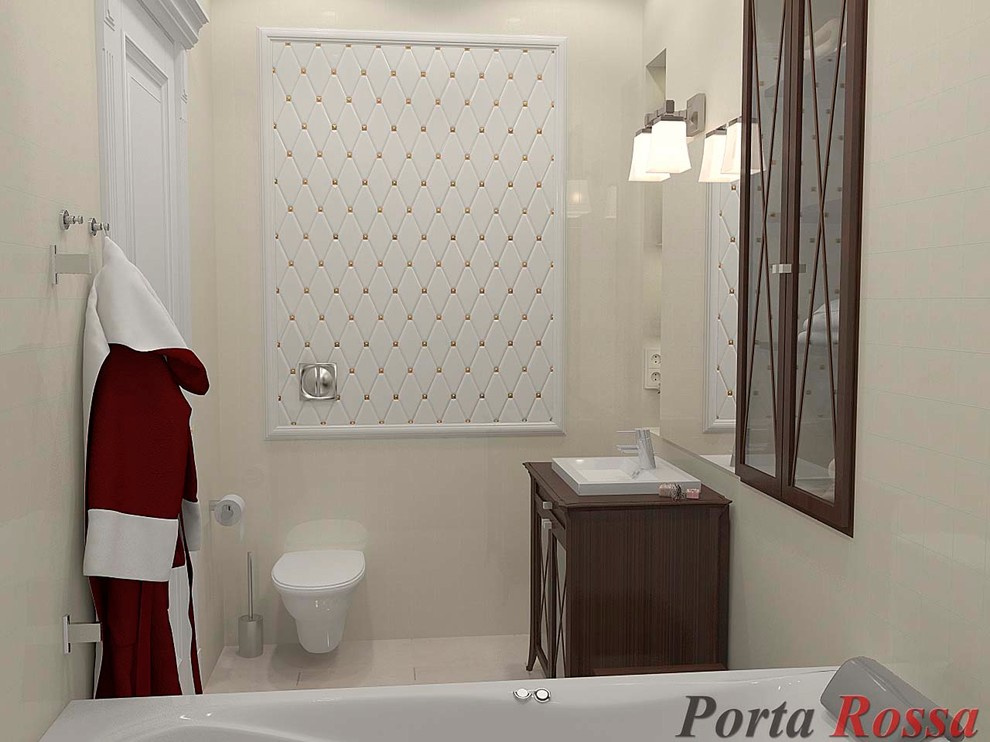 Bathroom design in Classical style
