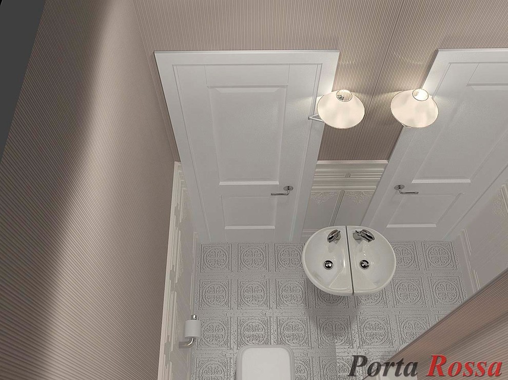 Bathroom design in Classical style