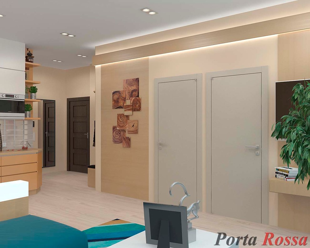 Kitchen studio design in Contemporary style