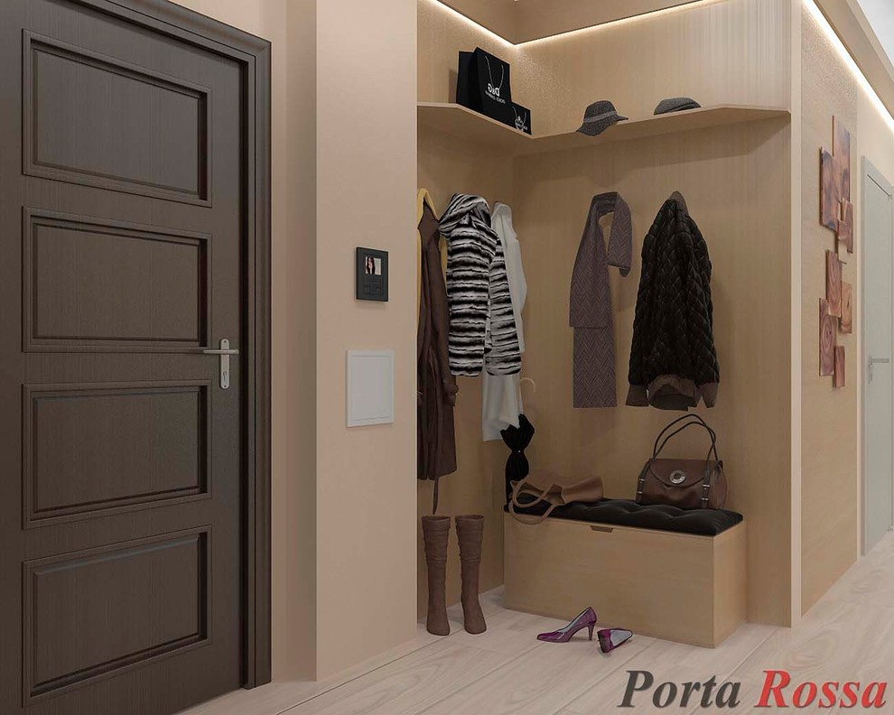 Corridor design in Contemporary style