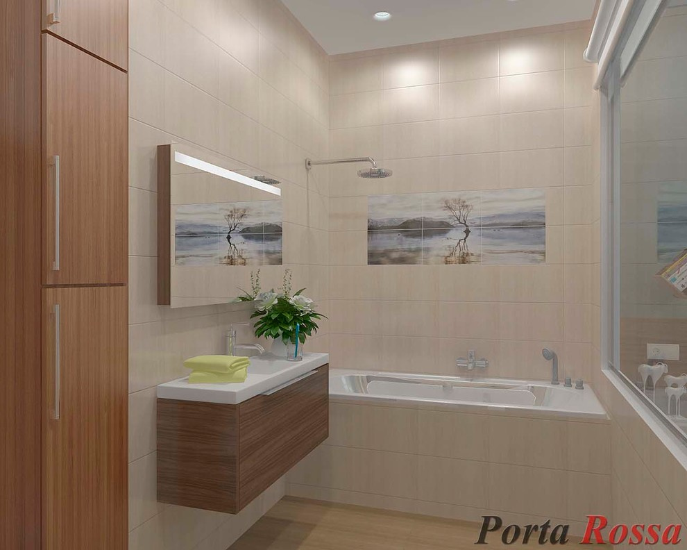 Bathroom design in Contemporary style