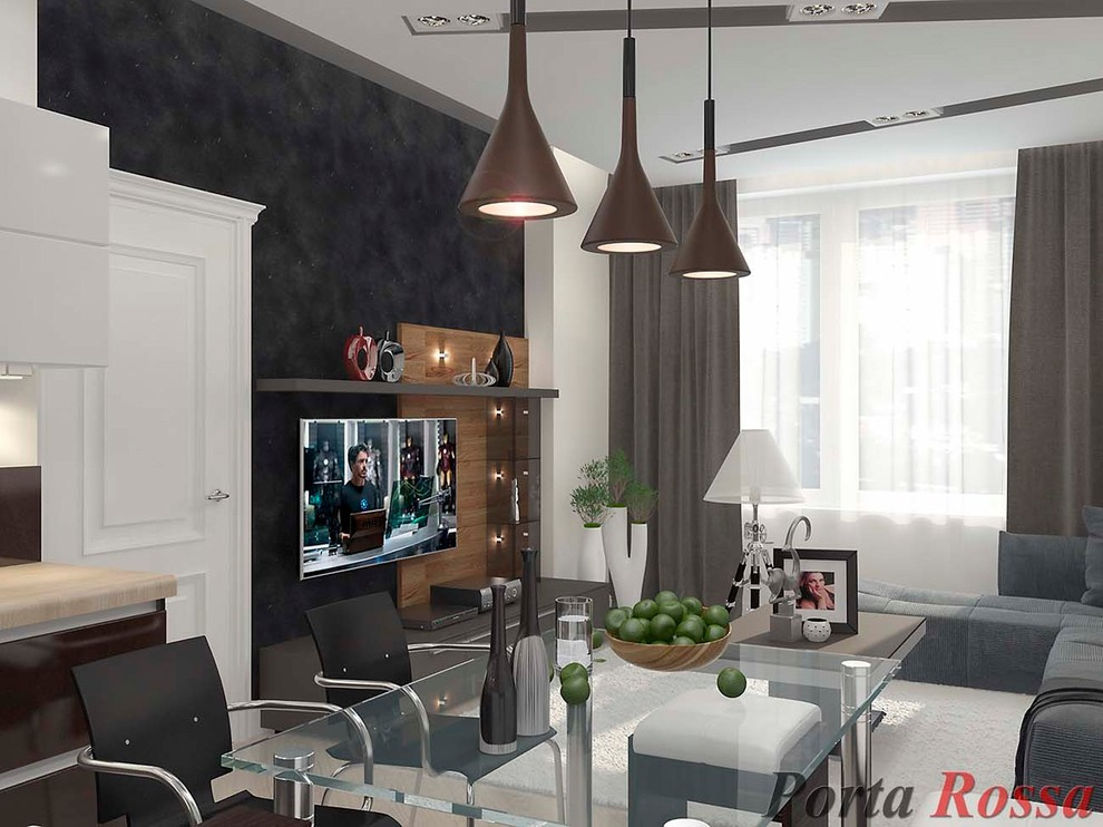 Kitchen design in Minimalist style
