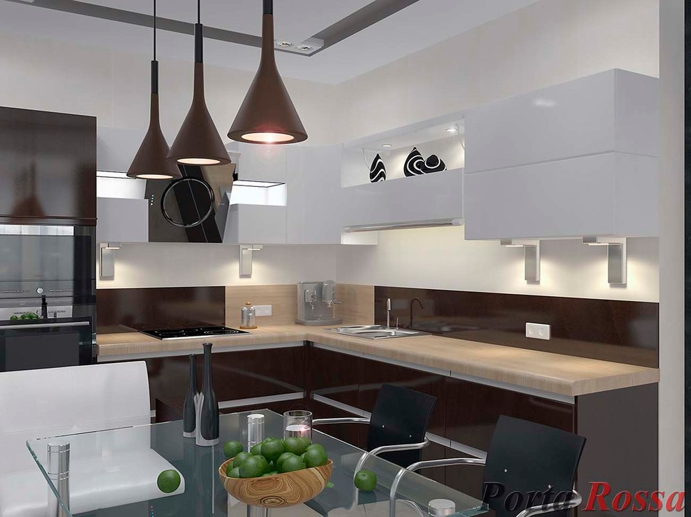 Kitchen design in Minimalist style