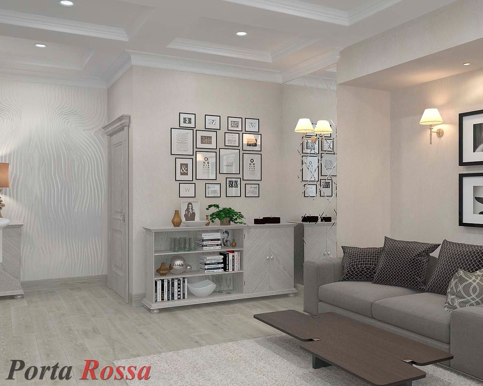 Living-room design in Classical style