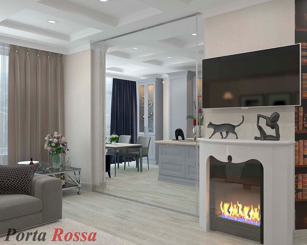 Living-room design in Classical style