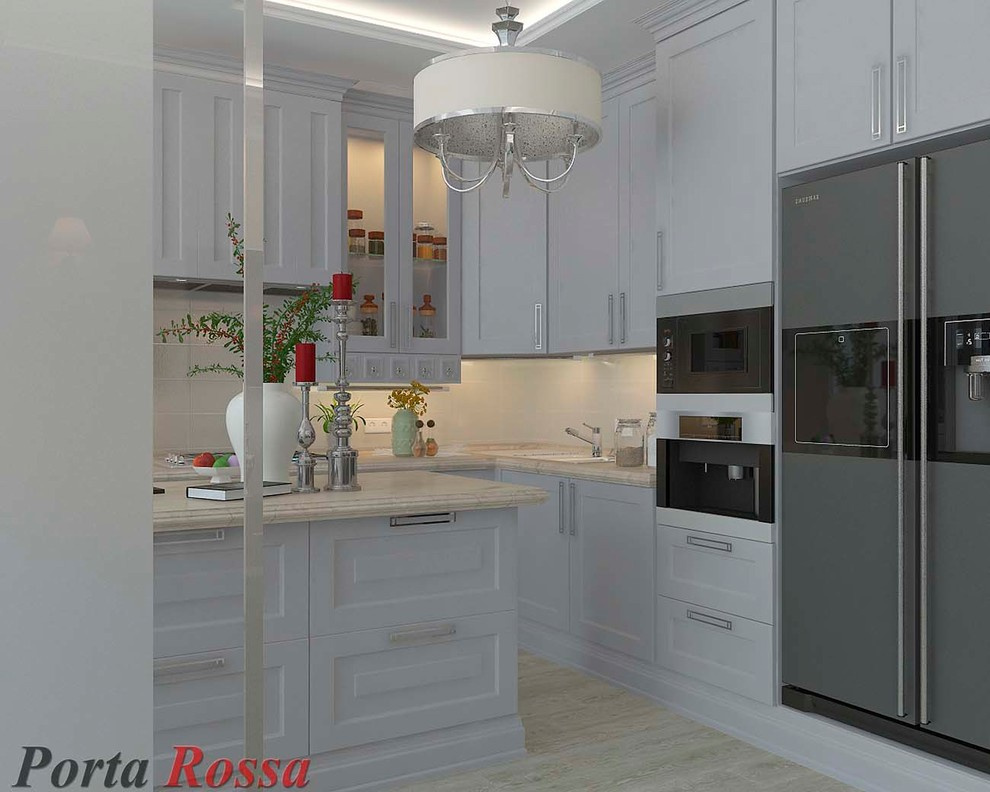 Kitchen design in Classical style