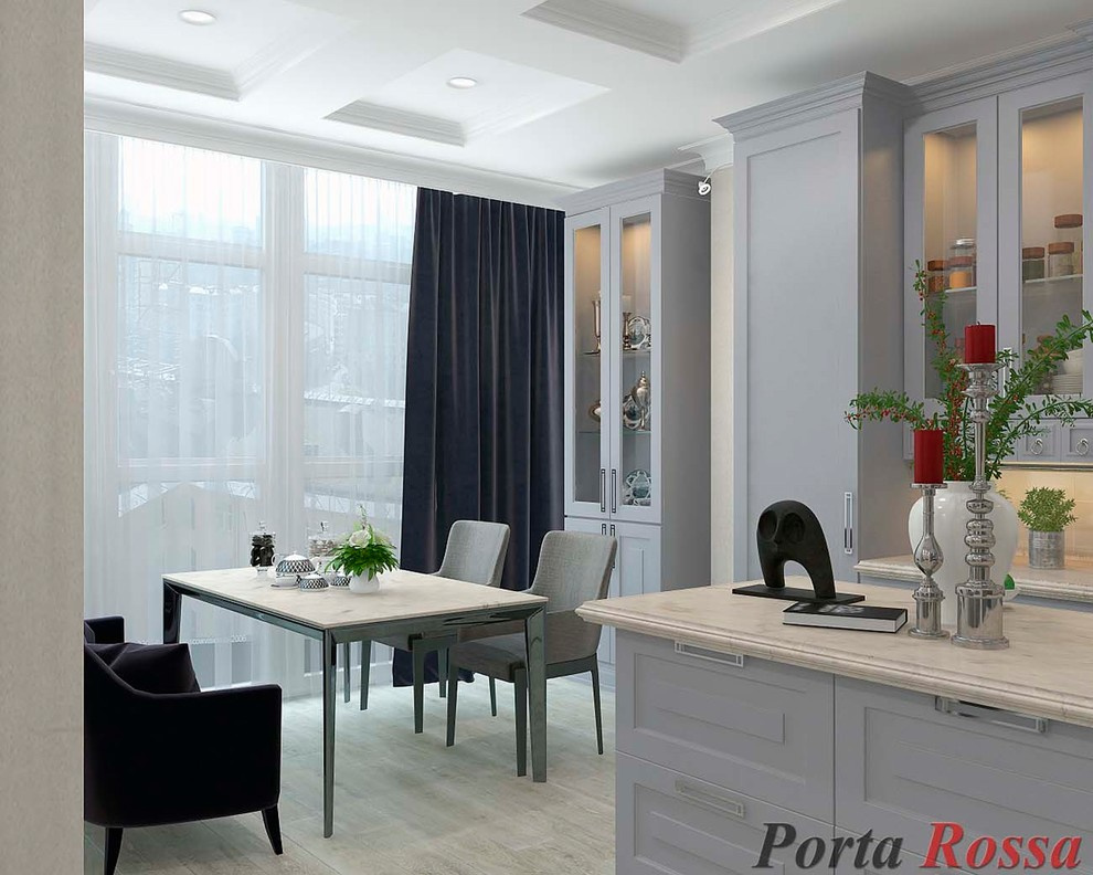 Kitchen design in Classical style