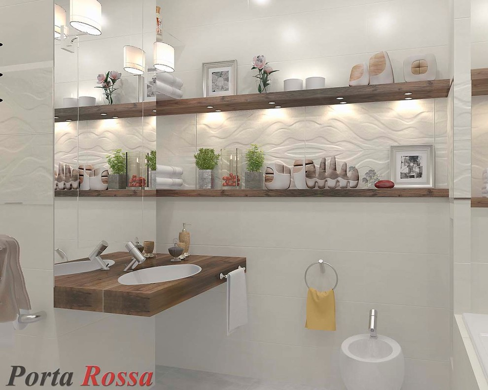 Bathroom design in Modern style