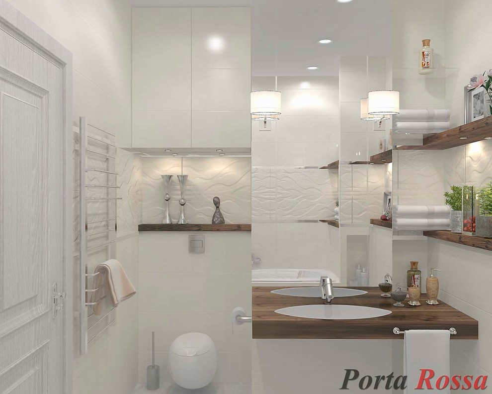 Bathroom design in Modern style