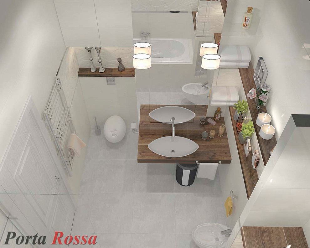 Bathroom design in Modern style