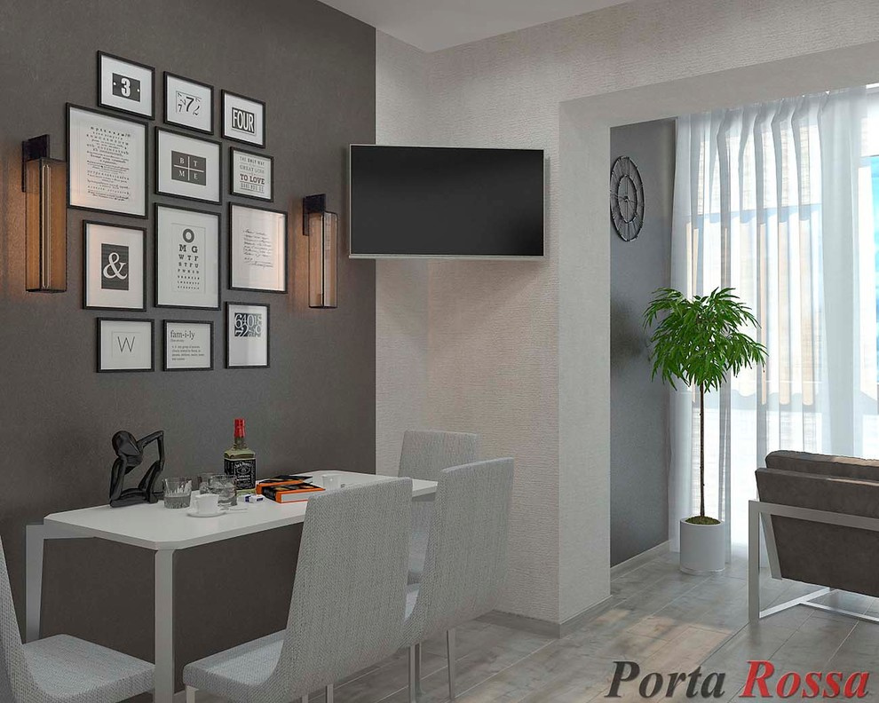 Kitchen design in Loft style