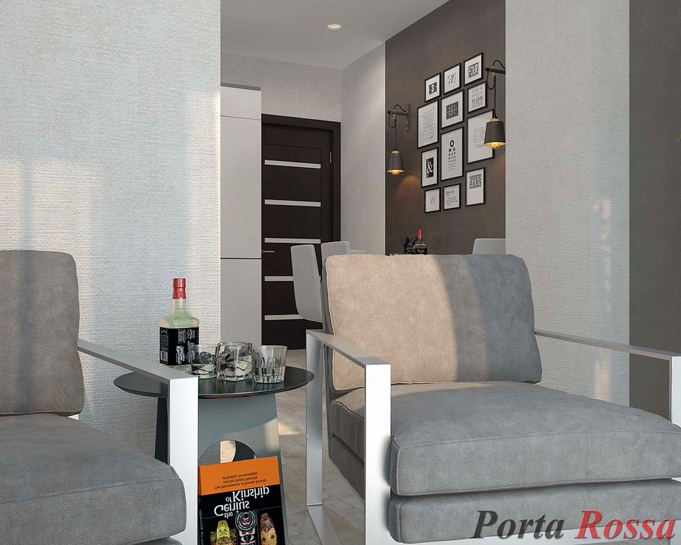 Kitchen design in Loft style