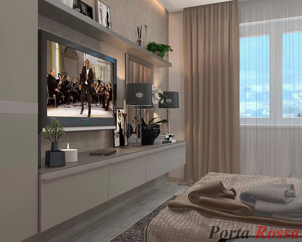 Bedroom design in Loft style