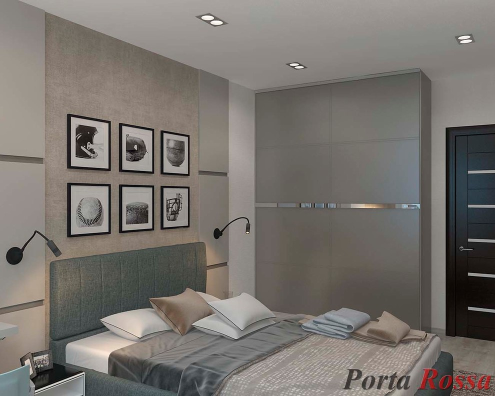 Bedroom design in Loft style