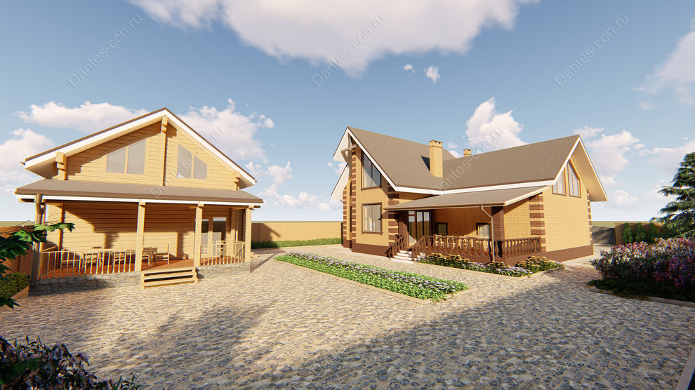 Архитектурный проект дома 11х15