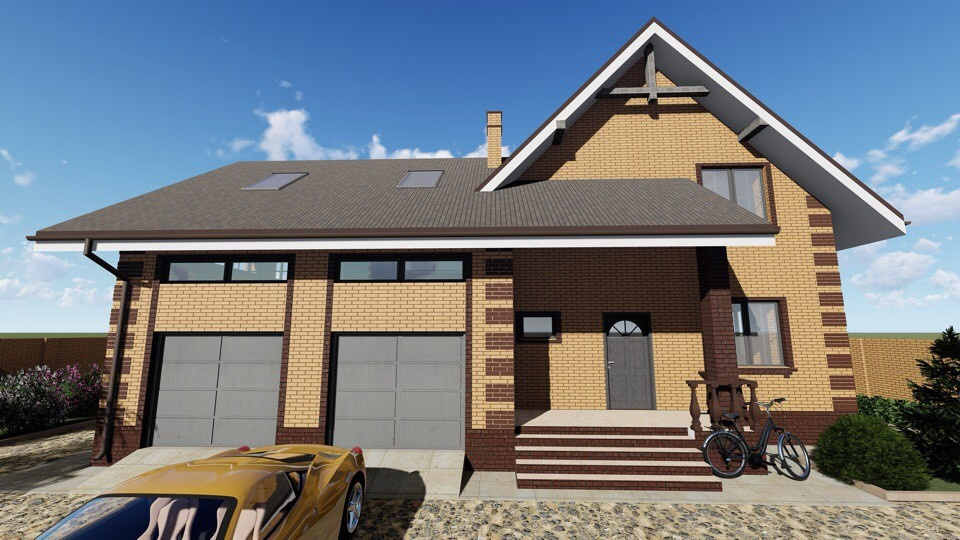 Обложка проекта: Архитектурный проект дома 11х15