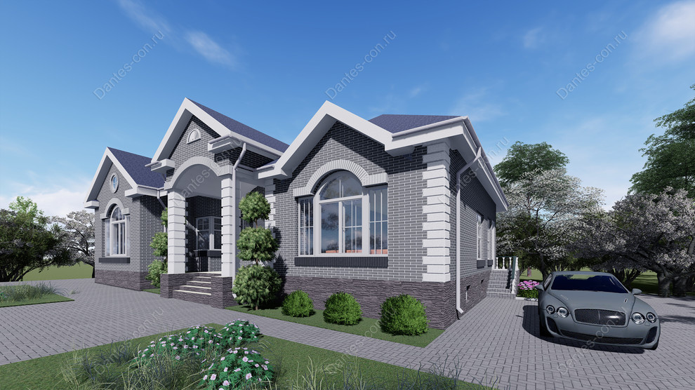 Архитектурный проект дома 9Х14