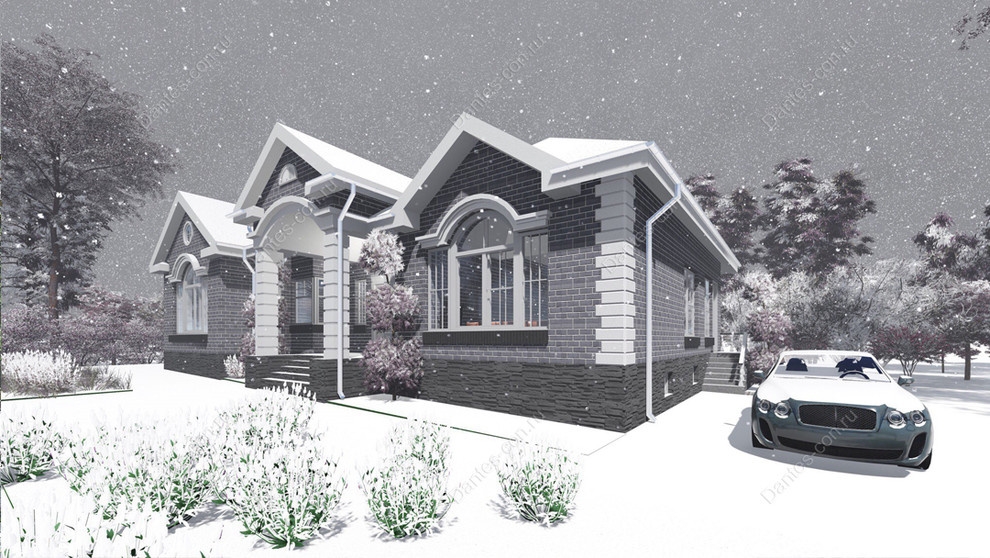 Архитектурный проект дома 9Х14