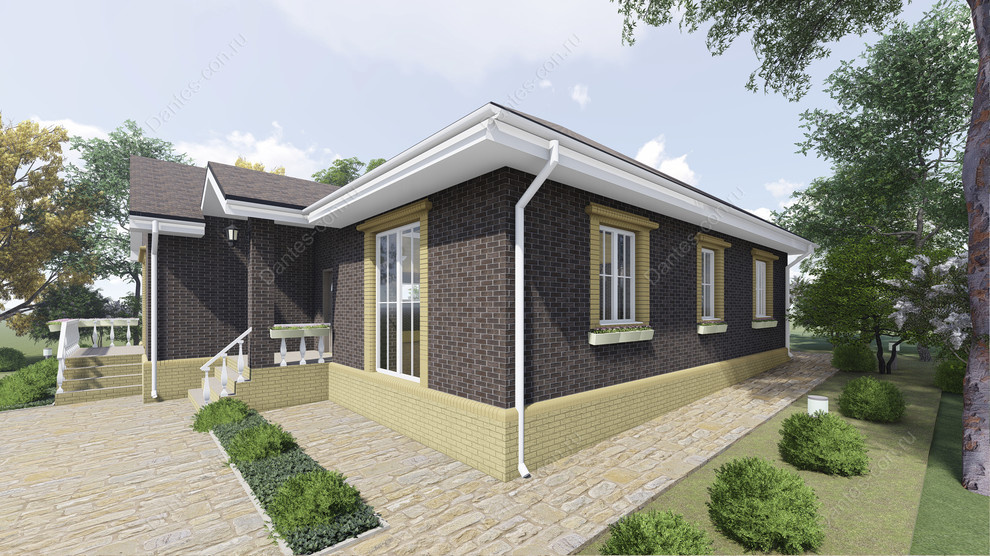 Архитектурный проект дома 12х15