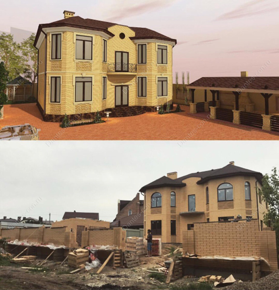 Обложка проекта: Архитектурный проект дома 11х13