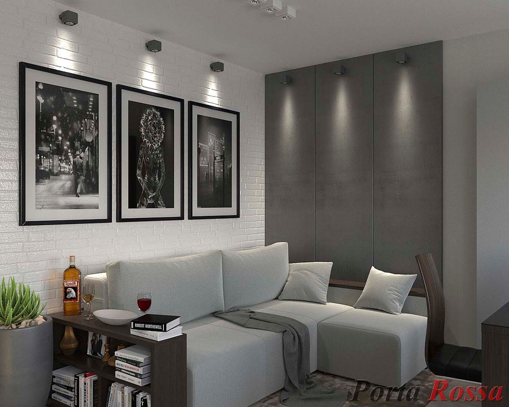 Kitchen design in Loft style