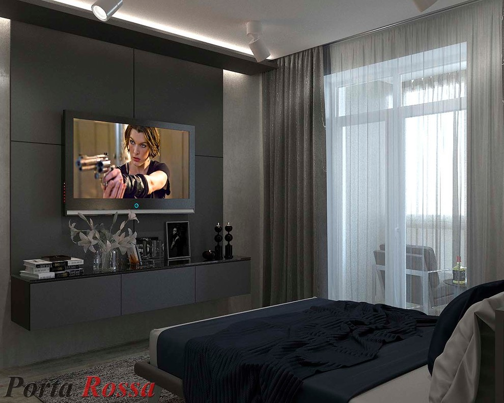 Bedroom design in Loft stylee (2016)
