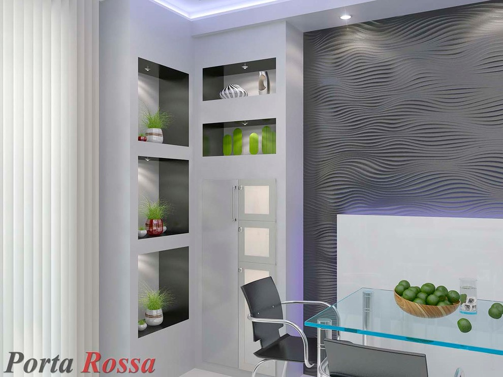 Kitchen design in Minimalist style