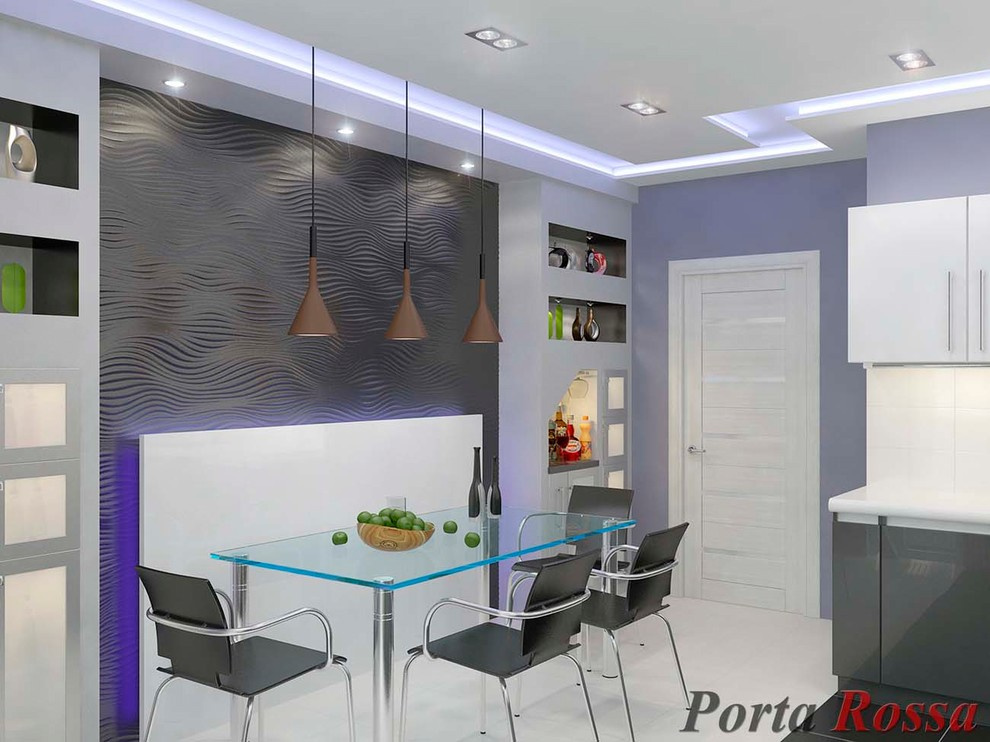 Kitchen design in Minimalist style