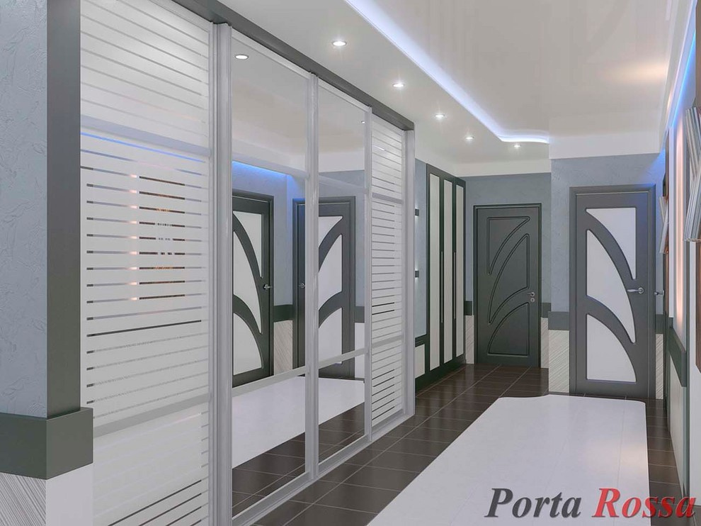 Corridor design in Minimalist style