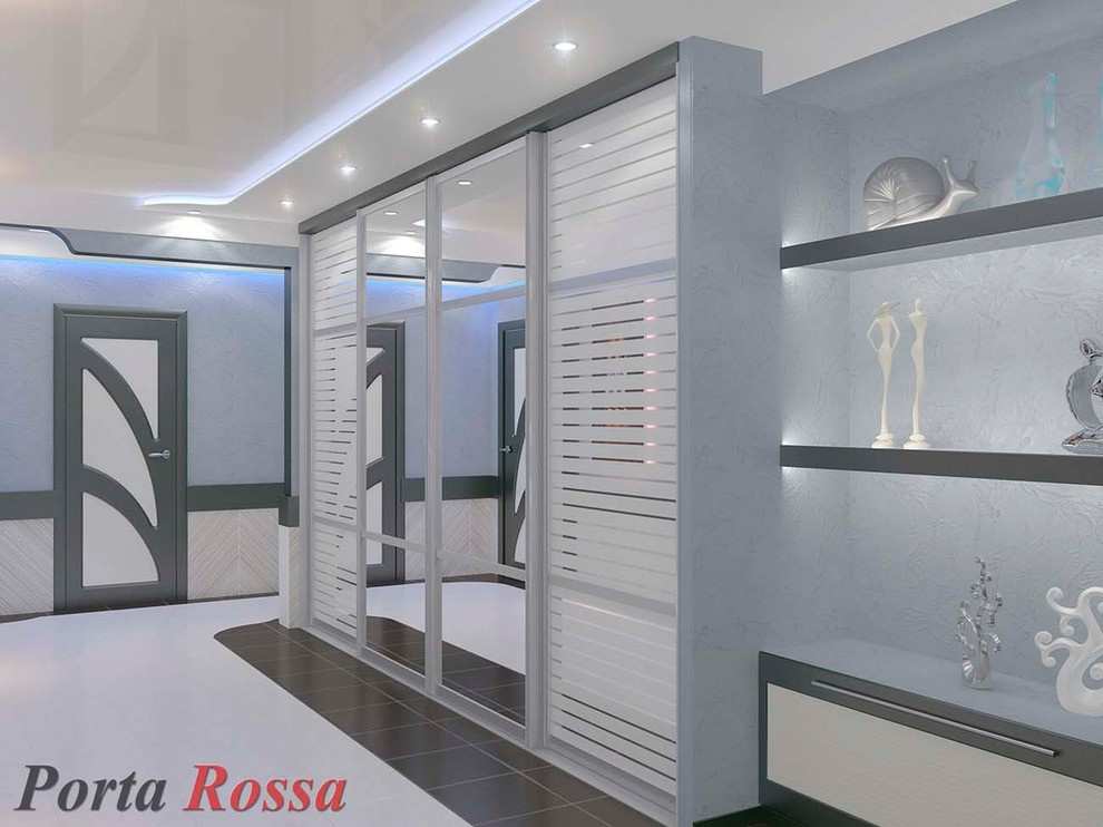 Corridor design in Minimalist style