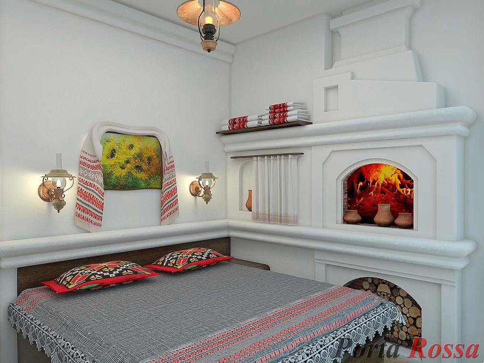 Bedroom design in Country style