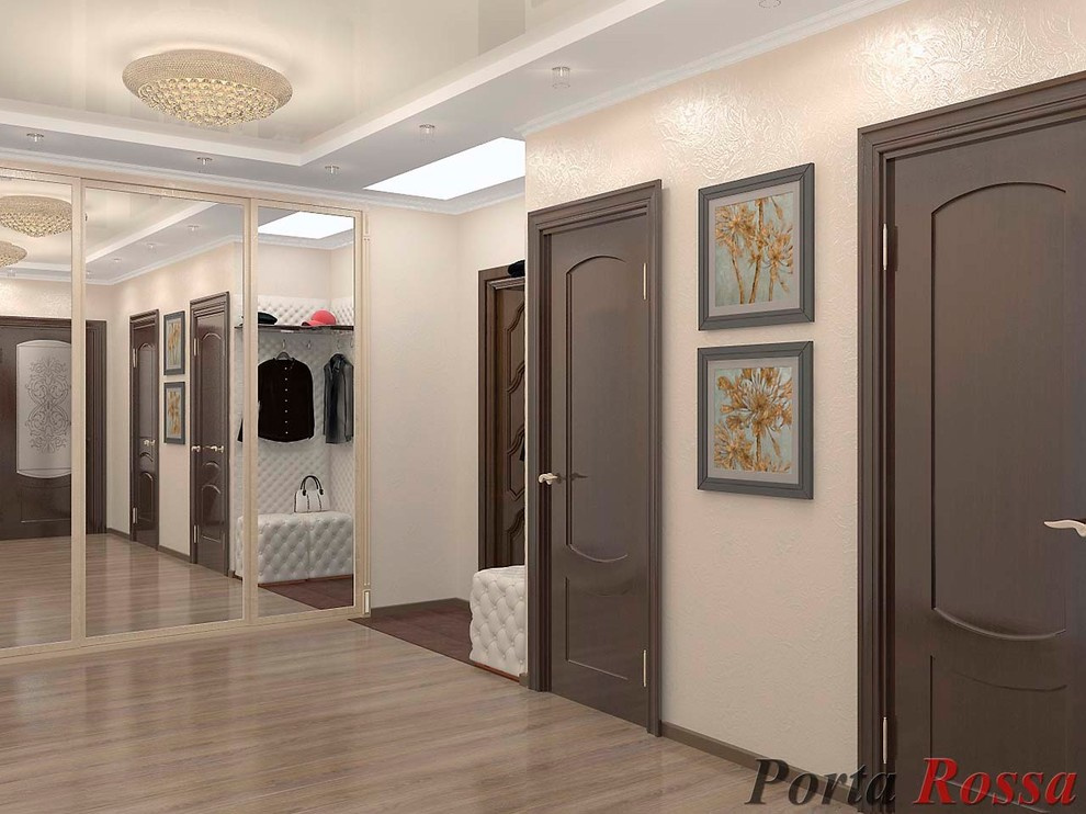Corridor design in Classical style