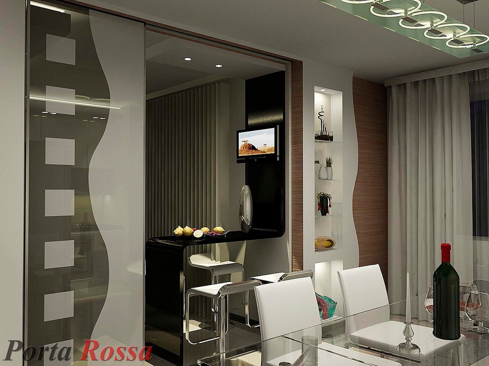 Kitchen design in Minimalist style