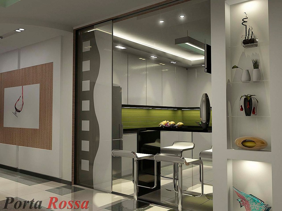 Kitchen design in Minimalist style