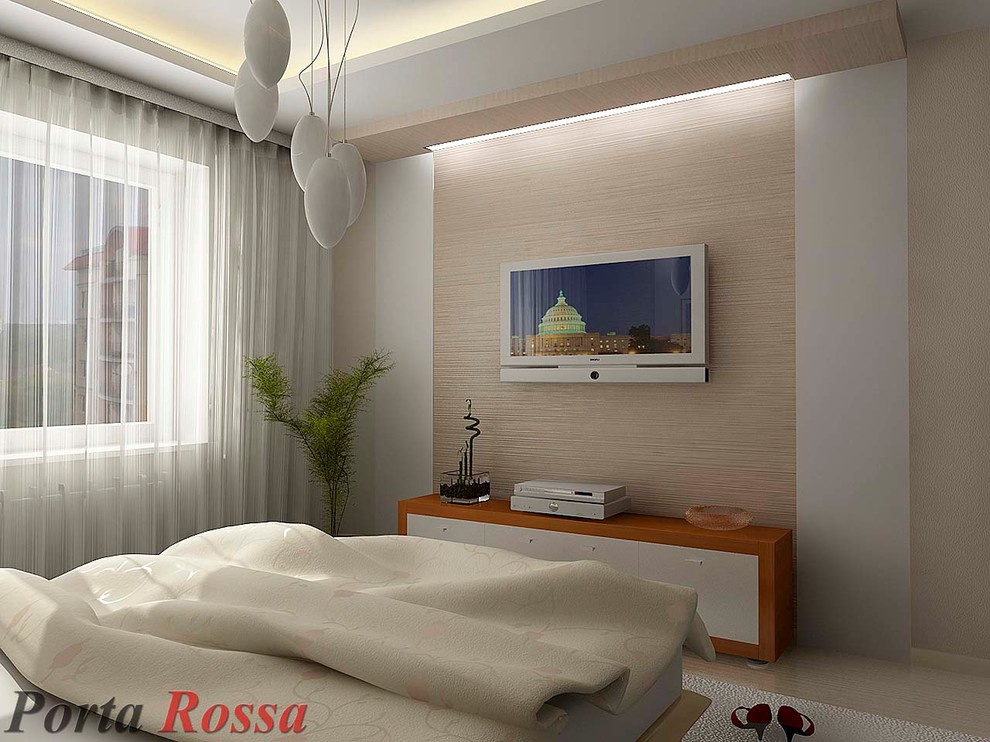 Bedroom design in Minimalist style