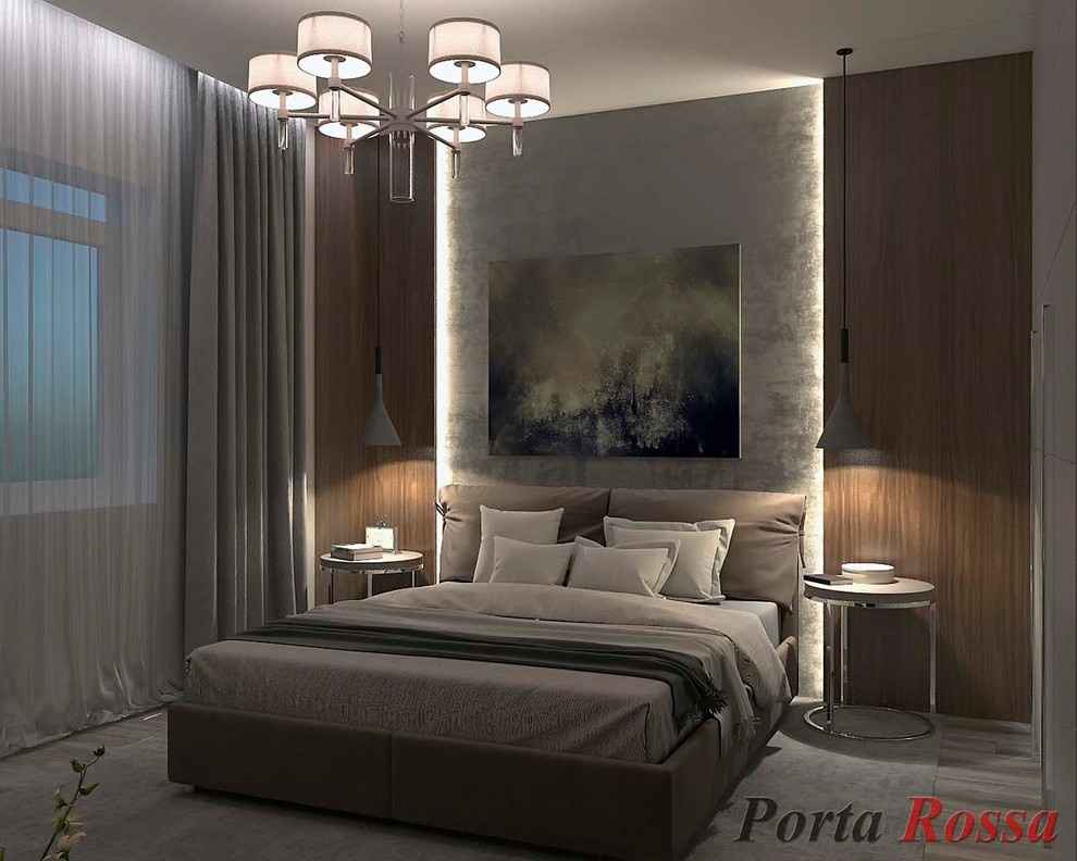 Bedroom design in Contemporary style