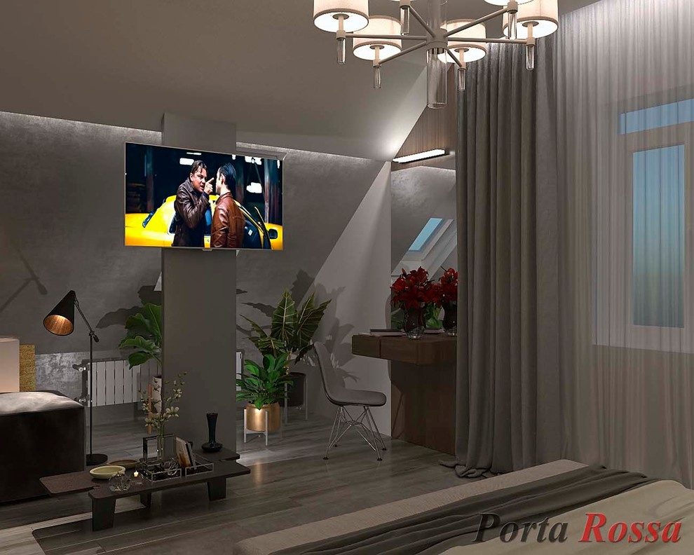 Bedroom design in Contemporary style