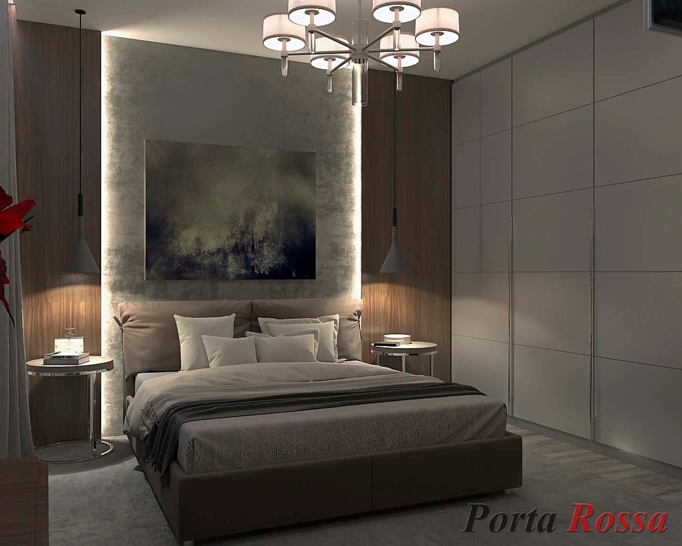 Bedroom design in Contemporary style