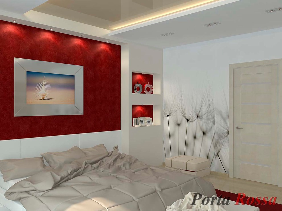 Bedroom design in Minimalist style