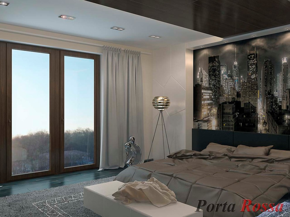 Bedroom design in Minimalist style