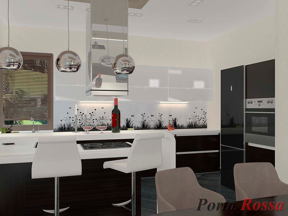 Kitchen design in Classical style