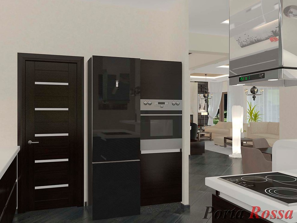 Kitchen design in Classical style