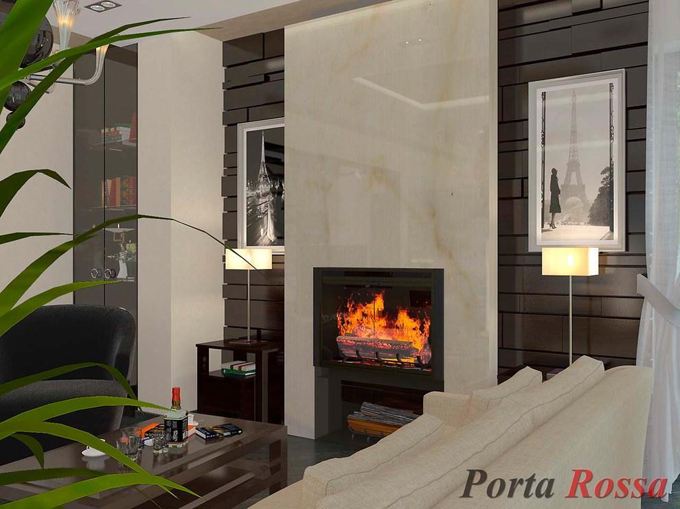 Living-room design in Classical style