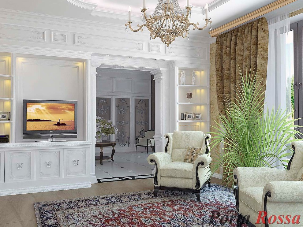 Living-room design in Classical style