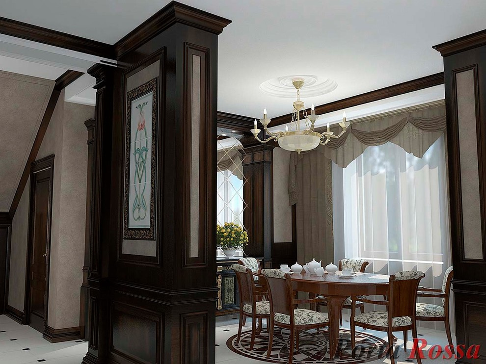 Hall design in Classical style